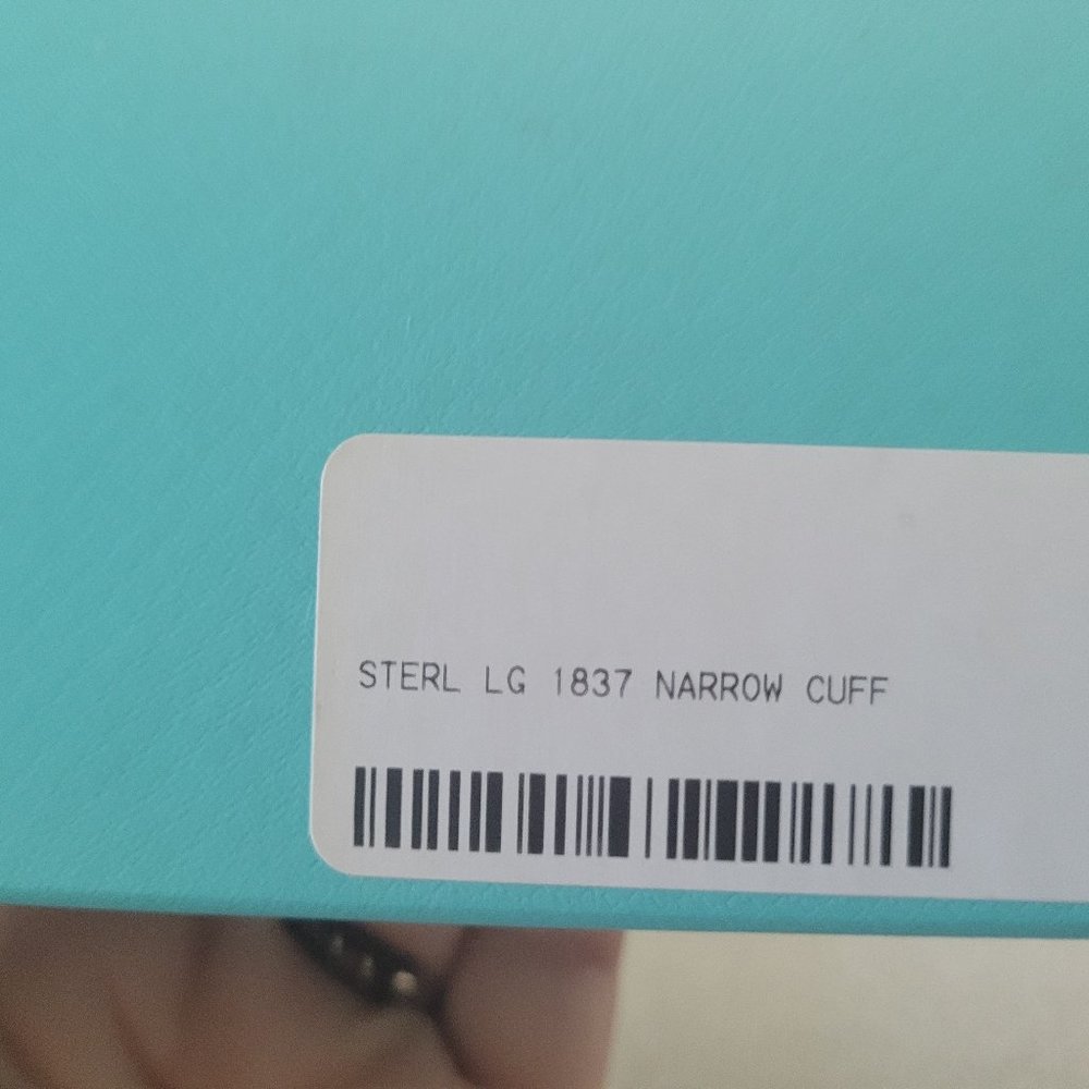 Tiffany & Co Narrow Cuff Bracelet